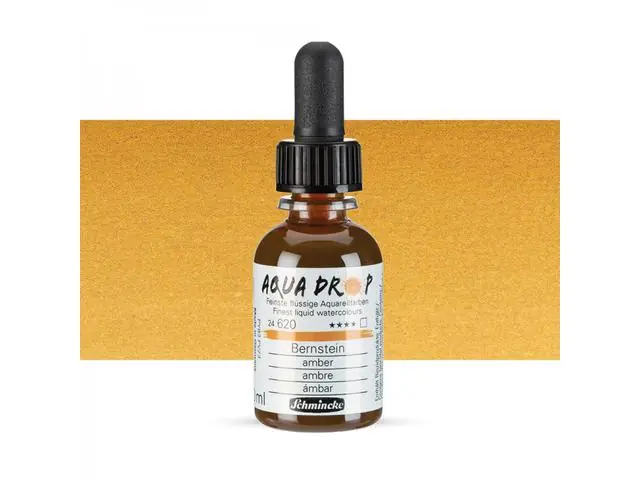 Schmincke aquadrop 30ml – 620 amber Beperkte Voorraad