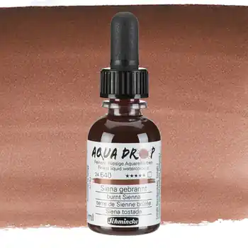 Lage Prijs Schmincke aquadrop 30ml – 640 burnt sienna