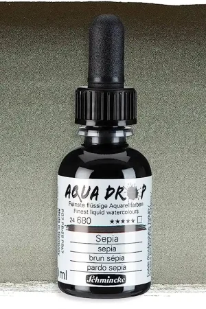 Schmincke aquadrop 30ml – 680 sepia Fabrieksprijs