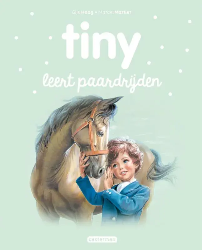 Favoriet Tiny leert paardrijden