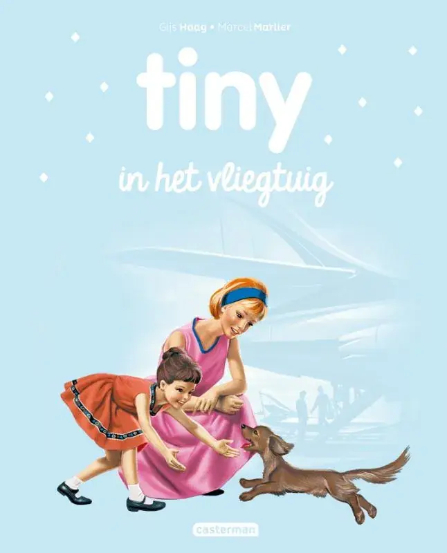 Tiny in het vliegtuig Superprijs