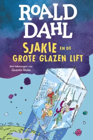 Bestel Nu Sjakie en de grote glazen lift