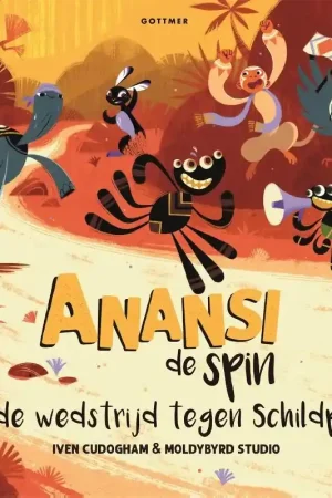 Betaalbaar Anansi de spin en de wedstrijd tegen Schildpad