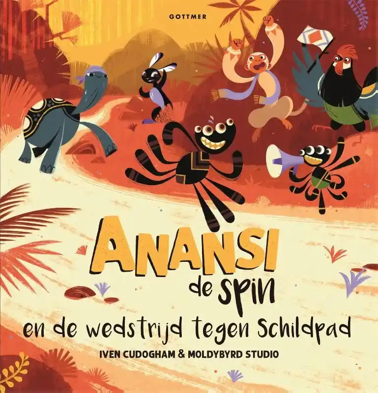 Betaalbaar Anansi de spin en de wedstrijd tegen Schildpad