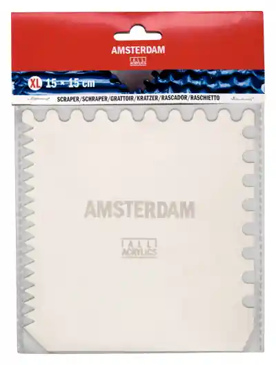 Aanbieding Amsterdam metalen schraper – 15×15