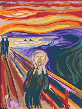 Ravensburger schilder op nummer Art collection – Munch de schreeuw Must-Have
