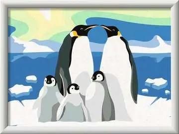 Ravensburger schilder op nummer – 18 x 24 – 9+ Pinguin famili Betaalbaar