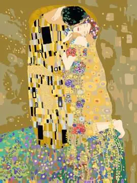 Ravensburger schilder op nummer Art collection – Klimt, the kiss Betaalbaar