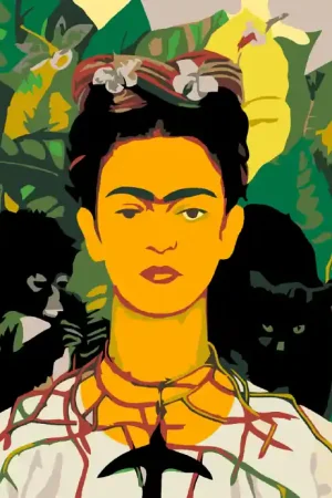 Speciale Aanbieding Rosa schilder op nummer – Frida Kalo 35×45