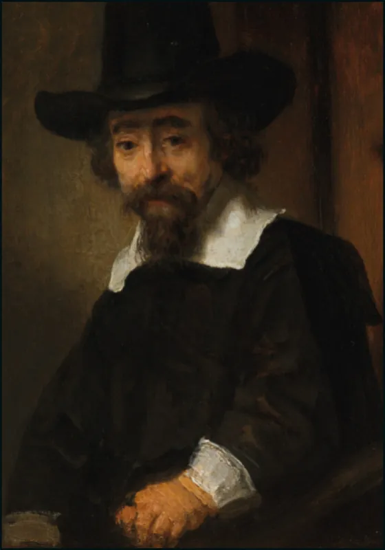 Ansichtkaart PC5075 – Portret van Dr. Epharaim Bueno – Rembrandt van Rijn Rechtstreeks Van De Fabrikant