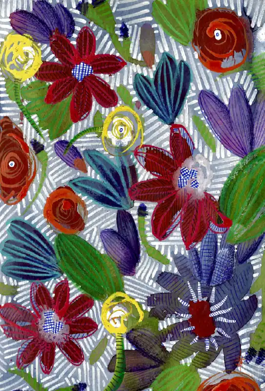 Ansichtkaart Marije – Serie Floria – Violino Laatste Versie