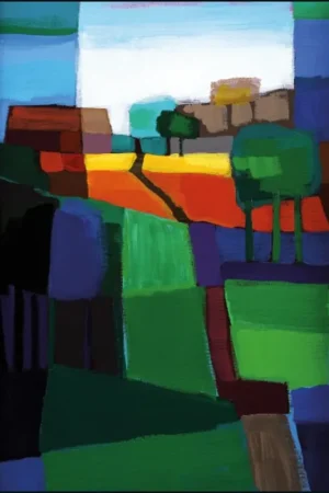 Fabrieksprijs Ansichtkaart HC280 – Wandelpad, 1999, Ton Schulten