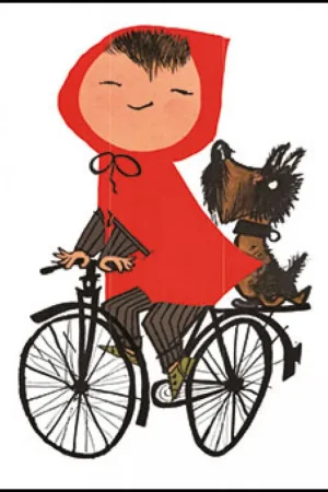 Shop Nu Ansichtkaart PC4213 – Fiep Westendorp, Meisje op de fiets