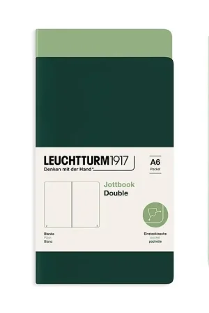 Direct Verzonden Leuchtturm1917 jottbook pocket – blanco – sage/forest