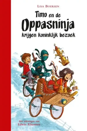 Timo en de oppasninja krijgen koninklijk bezoek Direct Verzonden