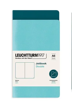 Gratis Verzending Leuchtturm1917 jottbook pocket – blanco – aqua/pacific