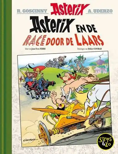 Asterix LUXE 37 – Race door de laars Seizoensaanbieding