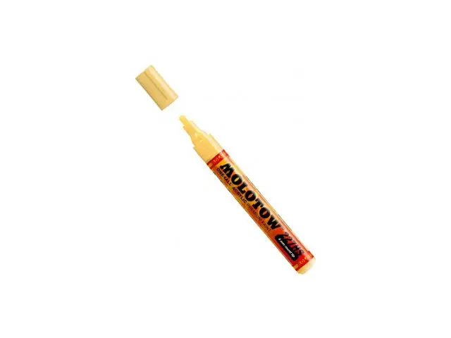 Betaalbaar Molotow acrylmarker 4mm – 115 pastel vanille