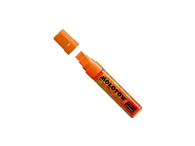 Molotow acrylmarker 15mm 085 dare orange Veilige Betaling