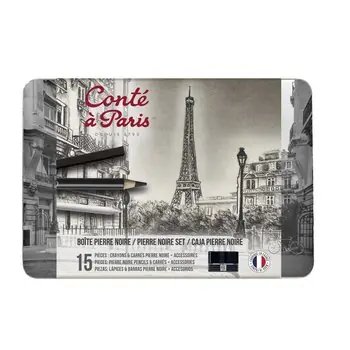 Bestel Nu Conte à Paris potlood – pierre noire set