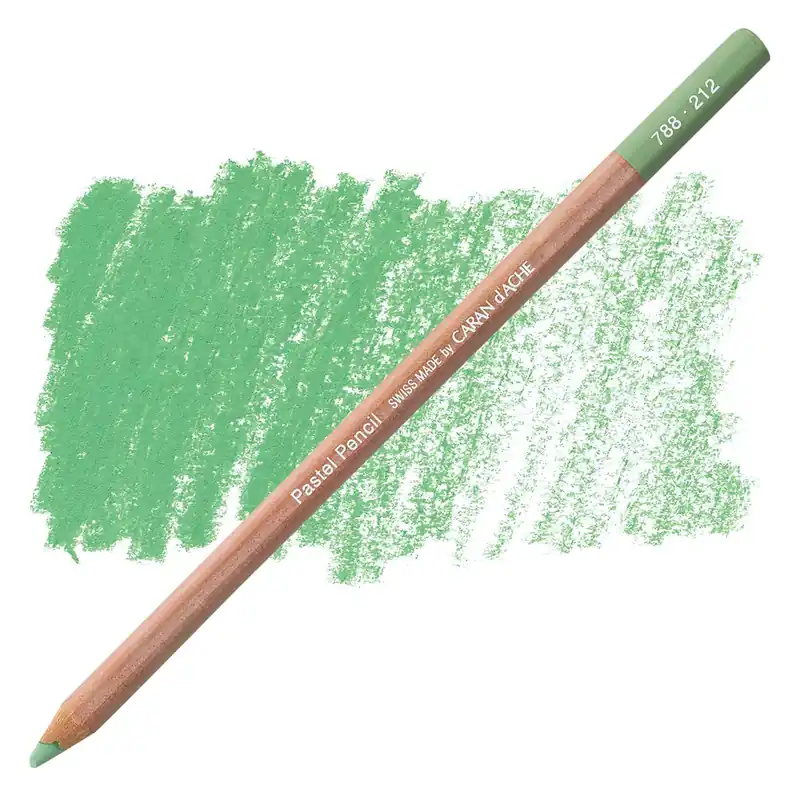 Caran d'ache pastelpotlood – 212 chromium oxide green Direct Verzonden