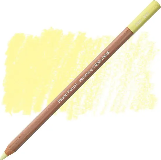 Caran d'ache pastelpotlood light lemon yellow 241 Exclusieve Aanbieding