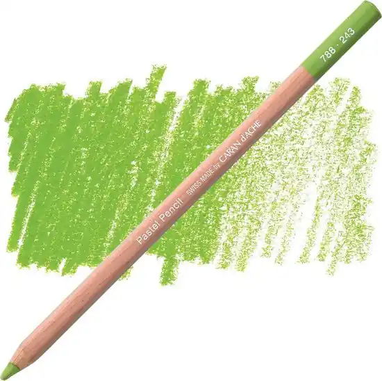 Rechtstreeks Van De Fabrikant Caran d'ache pastelpotlood light olive 20% 243