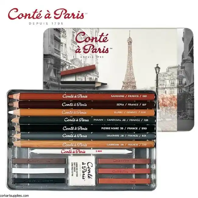 Conte à Paris potlood – monochrome set Exclusieve Aanbieding