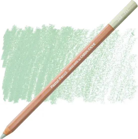 Caran d'ache pastelpotlood earth green 711 Alleen Vandaag