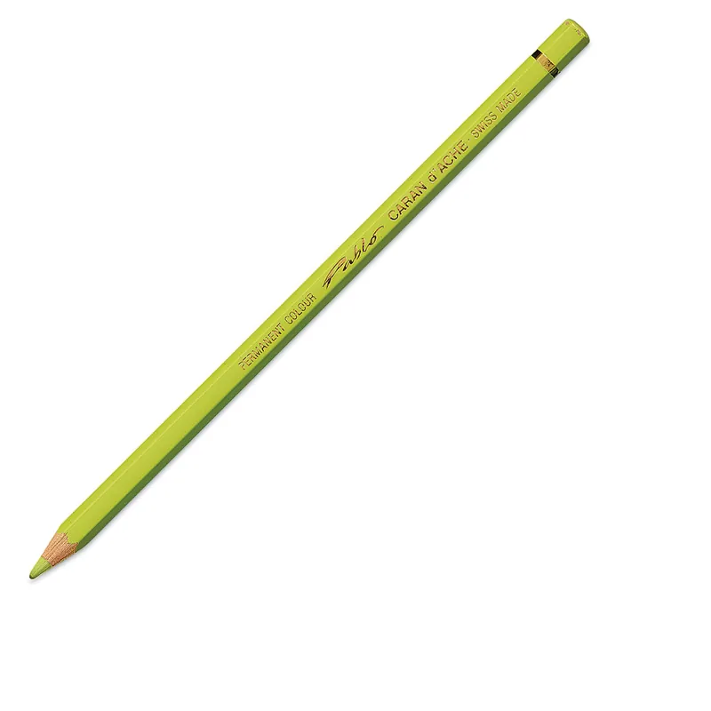 Premium Caran d'ache pablo 015 olijf geel