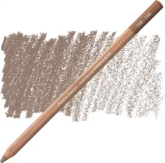 Populair Caran d'ache pastelpotlood dark flesh 50% 746