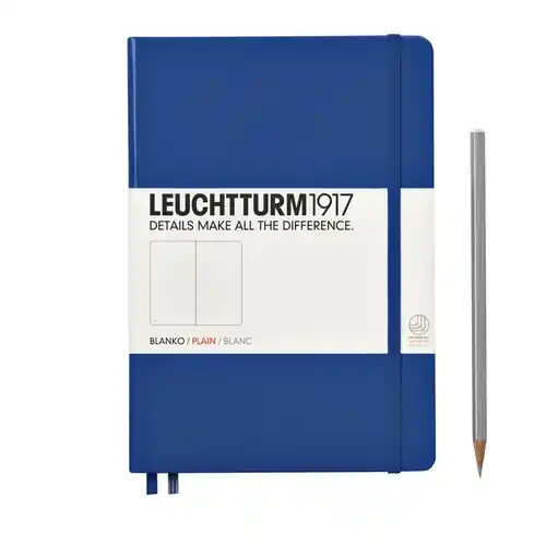 Lage Prijs Leuchtturm1917 medium plain royal blue