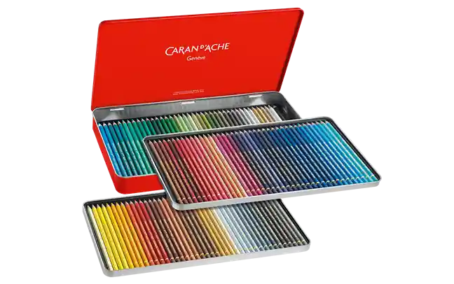 Favoriet Caran d'Ache Pablo 120 in houten kist