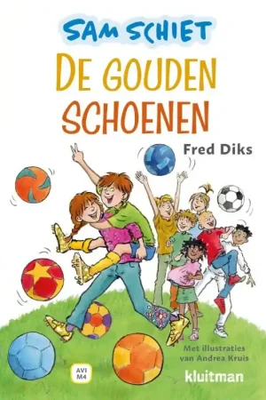 Sam schiet. De gouden schoenen Merkproduct
