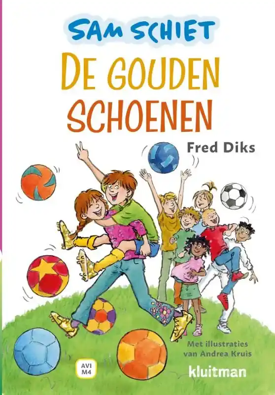 Sam schiet. De gouden schoenen Merkproduct