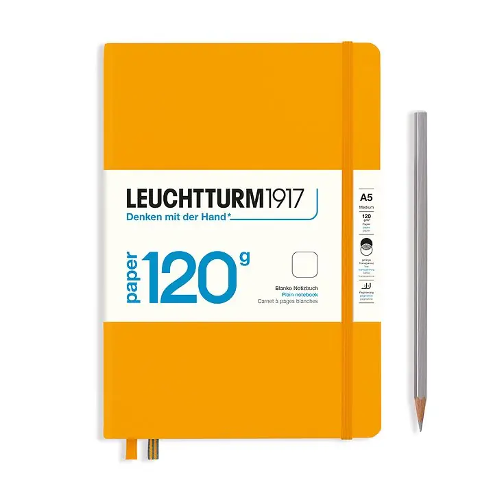 Leuchtturm1917 medium 120gr – plain – rising sun Express Levering