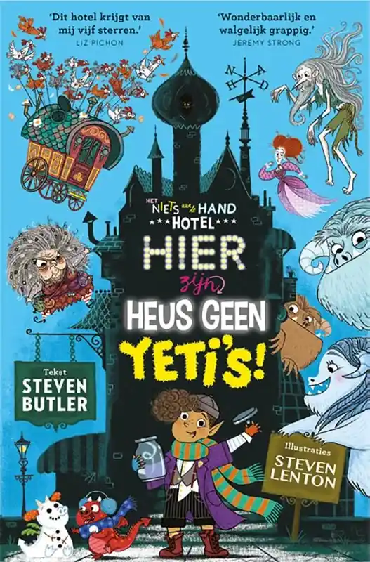 Must-Have Het niets aan de hotel. Hier zijn heus geen yeti's!