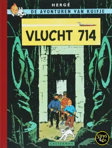 Kuifje 21 – Vlucht 714 Facsimile Direct Verzonden