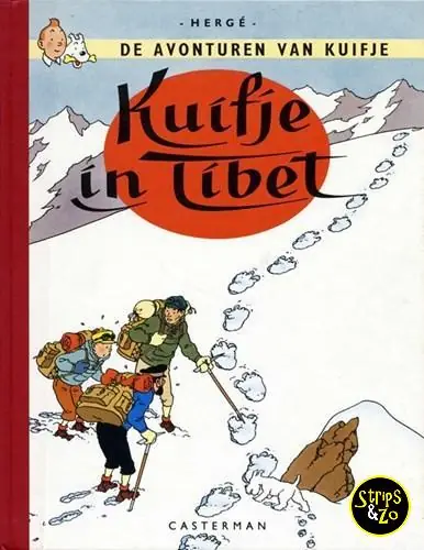 Kuifje 19 – Kuifje in Tibet Facsimile Laatste Versie