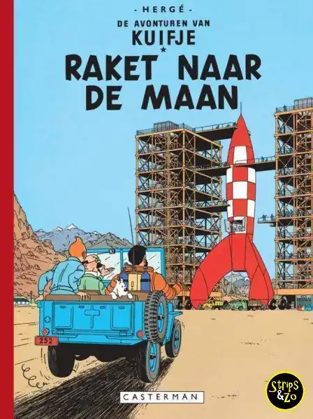 Aanbieding Kuifje 15 – Raket naar de maan Facsimile