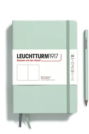 Leuchtturm1917 medium – plain – mint green Nu Kopen
