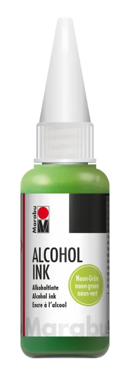 Marabu alcohol inkt 20ml – 365 neon groen Gecertificeerd