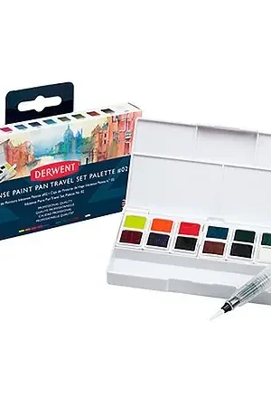 Derwent inktense travel set Korting