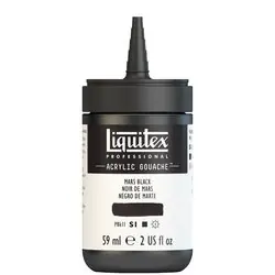 Meest Verkocht Liquitex acrylic gouache 59ml S1 276 Mars black