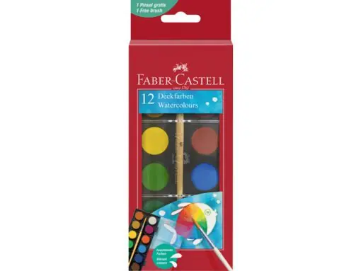 Faber-Castell watercolour set 12 Nu Kopen