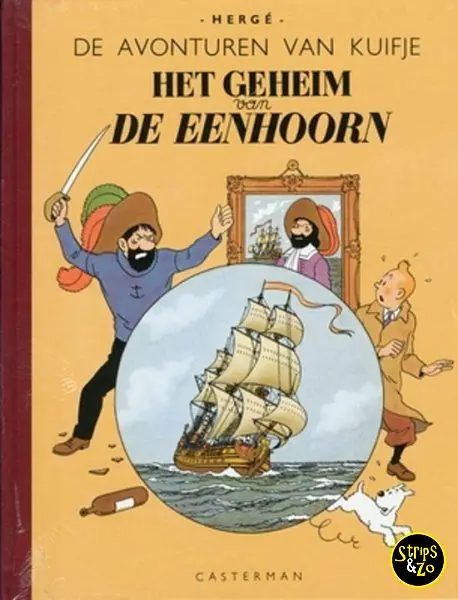 Kuifje 10 – Het geheim van de Eenhoorn Facsimile Aanbieding