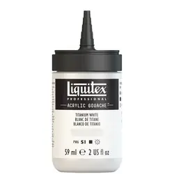 Liquitex acrylic gouache 59ml – S1 432 Titanium white Direct Verzonden
