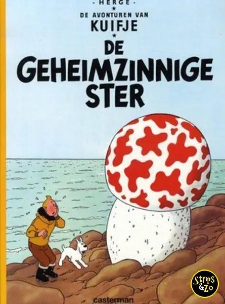Nu Kopen Kuifje 9 – De geheimzinnige ster Facsimile