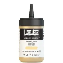 Lage Kosten Liquitex acrylic gouache 59ml – S1 434 Unbleached titanium