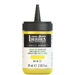 Liquitex acrylic gouache 59ml – S2 889 Cadmium-free yellow light Betrouwbaar